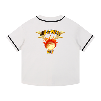Contrast Piped Performance Button-Up Jersey